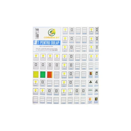 Autocolant set pentru dulap