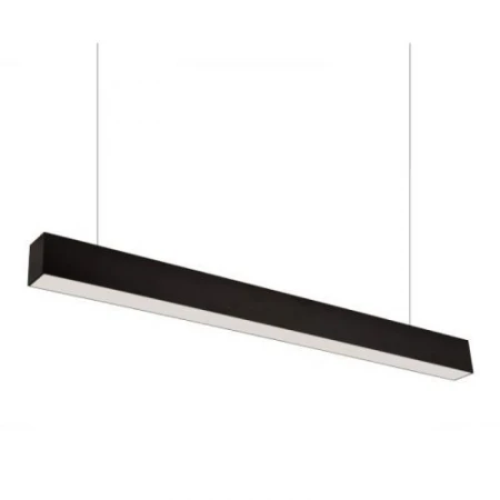 Corp de iluminat led suspendat 72W 4000K negru T15 2,4M IP54 Vargo