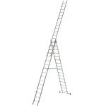 Scară de aluminiu telescopice VHR P 3*16 11124 cm 4251 cm 3 trosoane ELKOP