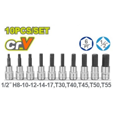 SET DE BITI TUBULARE 10B 1/2 DYLLU