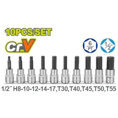SET DE BITI TUBULARE 10B 1/2 DYLLU