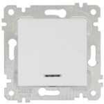 Întrerupător unitar incorporabil cu iluminare alb 10A IP20 220V rita Mutlusan