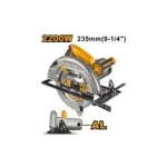 FERESTRAU CIRCULAR 235MM 2200W CS2358 INGCO
