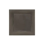 Выключатель одноклавишный встраиваемый графитовый 10A ИП20 220V rosa Злмос