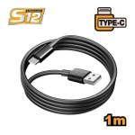 CABLU USB TYPE A- TYPE C 1m INGCO CABLU USB TYPE A- TYPE C 1m INGCO