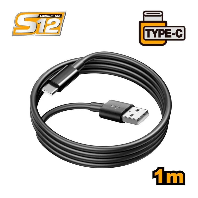 CABLU USB TYPE A- TYPE C 1m INGCO CABLU USB TYPE A- TYPE C 1m INGCO