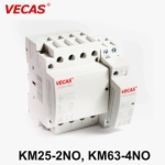 Contactor modular 220V-240V 63A 4P 63A 4P Vecas