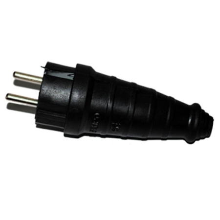 Fișă cu împământare neagră 16A Foton