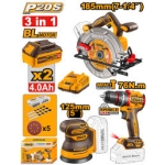 SET DIN 3 SCULE PE ACUMULATOR INGCO INDUSTRIAL