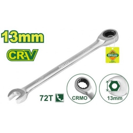 CHEIE COMBINATA CU CLICHET 13MM CR-V DYLLU