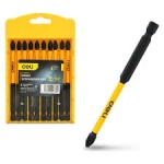 SET DE 10 BITI DE SURUBELNITA  PH2X100MM DELI