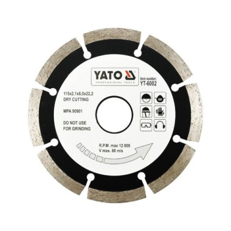 125mm disc cu diamant YT6003 Yato