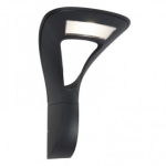 Felinar de fațadă 5W 3000K negru de exterior 220V metal+PVC LUMINA LED