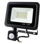 PROJECTOR LED CU SENSOR 30W 5000K NEGRU TOSHIBA