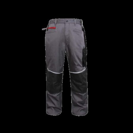 PANTALONI 65 POLIESTER 35 BUMBAC GRI/NEGRU PROFMET
