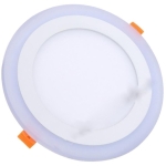 PANEL LED 2 CULORI 18W+6W INT.245/210M 6500K 20PCS