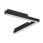 CORP ILUMINAT LED PE SINA 16W UNGHIULAR 4000K NEGRU