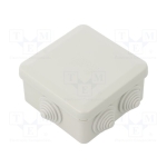 CUTIE DE DISTRIBUTIE 80X80X40MM IP44 SCAME