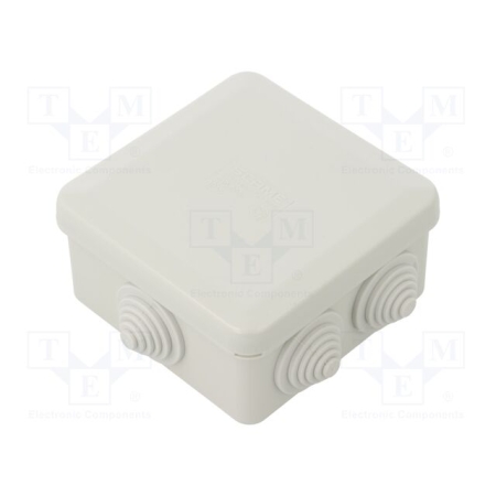 CUTIE DE DISTRIBUTIE 80X80X40MM IP44 SCAME
