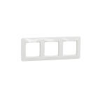 Рамка 3-я белая sedna New Schneider