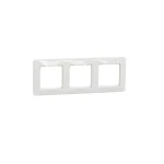 Ramă triplă albă sedna New Schneider