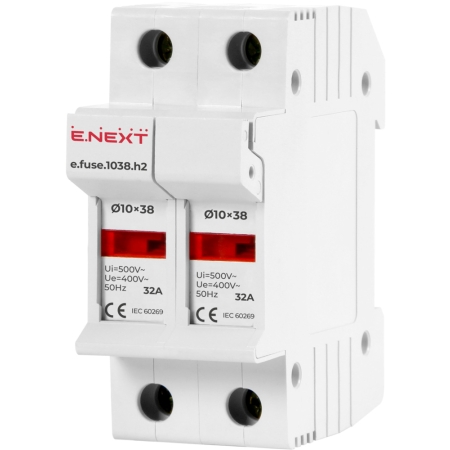 Опора для предохранителя I0300002 2P Enext