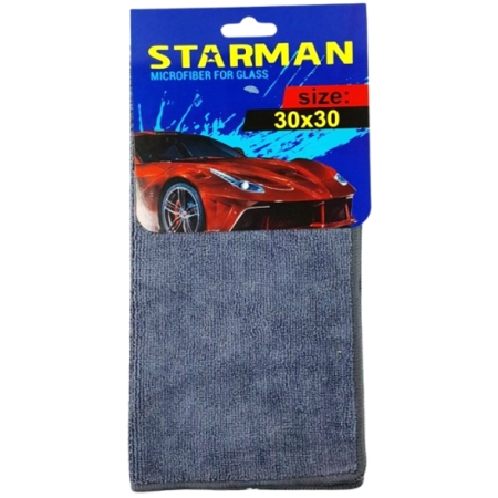 LAVETA MICROFIBRA STAR MAN 30*30CM GRI