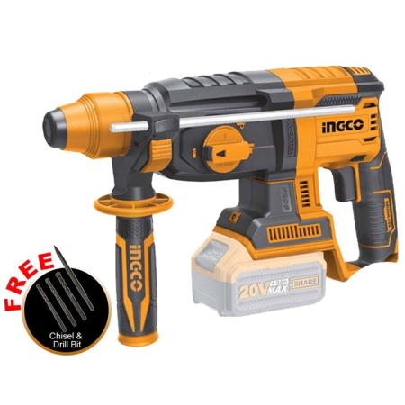 Перфоратор ротационный 2.0Ж 1350об/мин 20B SDS+ 20B INGCO
