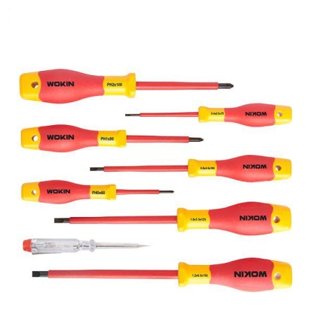 SET DE 8 SURUBELNITE IZOLATE WOKIN