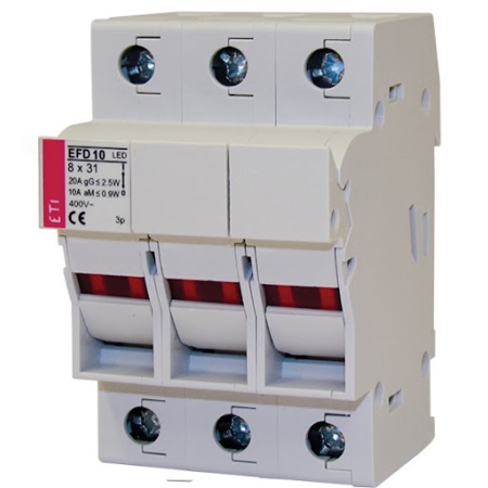 Опора для предохранителя 3P ЭТИ