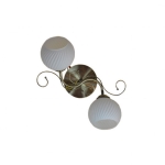 Люстра 40В белая 220V E27 2 Элмос