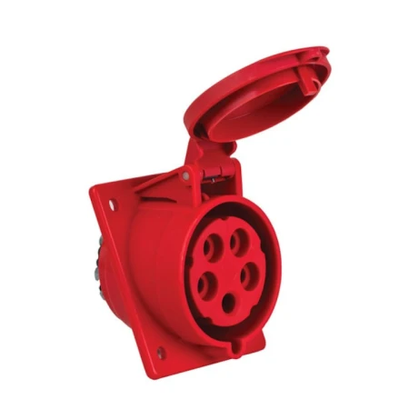 Priză industrială incorporabilă 32A IP44 3P+N+PE 380V Vecas