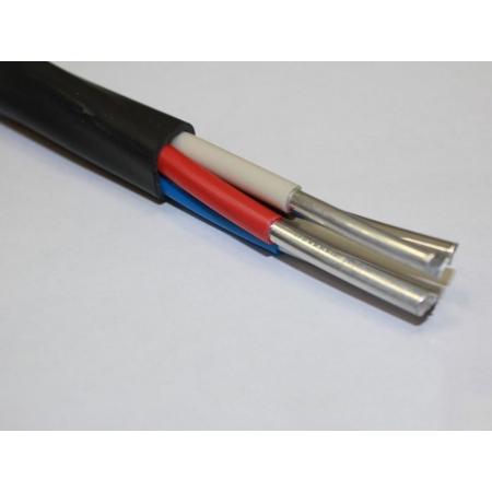 Кабель и провод АВВГ 4x16mm алюминий