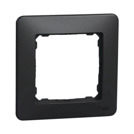 Ординарная рамка антрацит sedna New Schneider