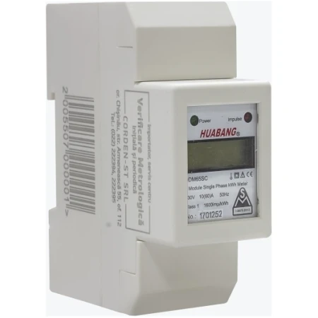 Contor electronic monofazat 60A 2P