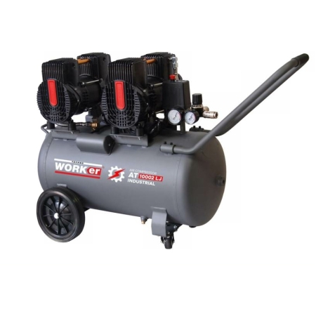 COMPRESOR DE AER INDUSTRIAL 100L 3000W 50HZ 8BAR 528L/MIN TECHNOWORKER