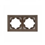 Рамка 2-я графитовый rosa Злмос