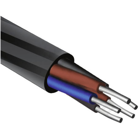 Кабель и провод АВВГ 5x16mm алюминий
