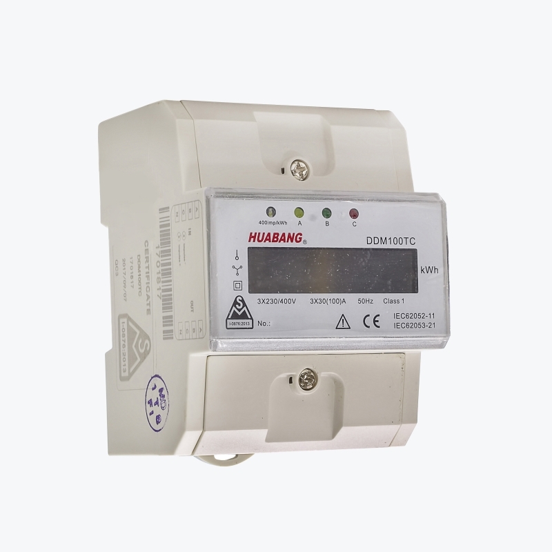 Contor electronic trifazat 100A 4P Contor electronic trifazat 100A 4P