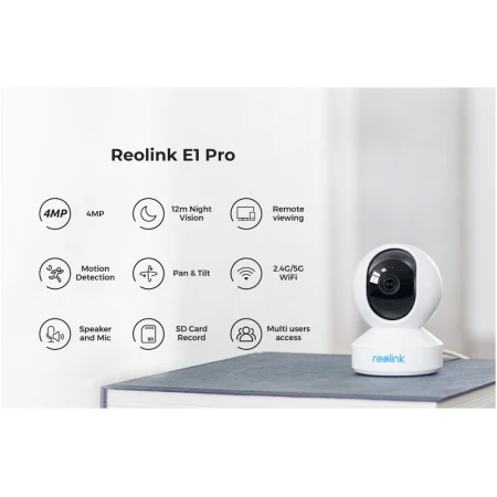 Cameră supraveghere video 4MP Reolink IP20