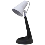 Настольная лампа черная ИП20 E14 Lumineco