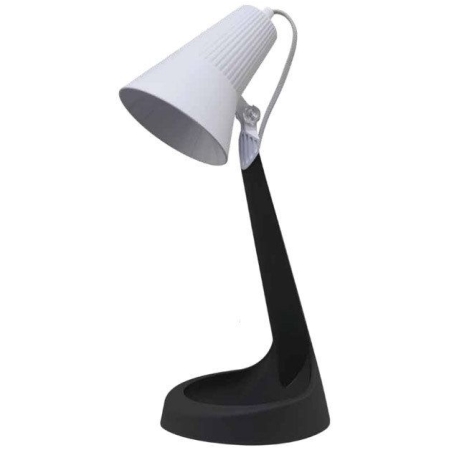 Настольная лампа черная ИП20 E14 Lumineco