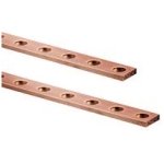 BARA DIN CUPRU STANAT CU GAURI L2M D8.5MM/3CM 530A