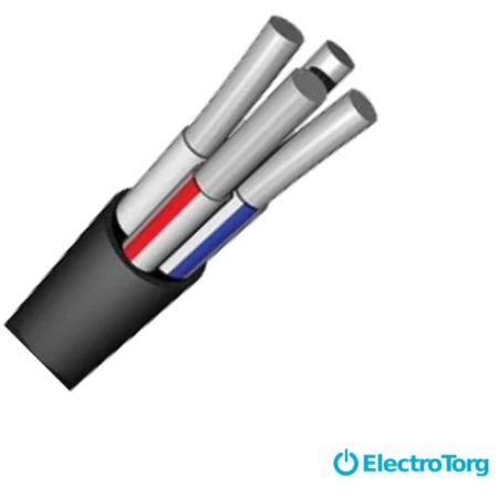 Кабель и провод АВВГ 4x6mm алюминий