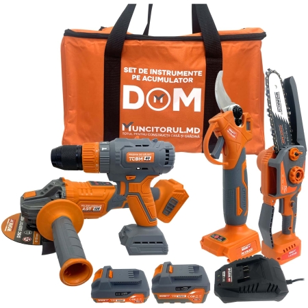 SET DE INSTRUMENTE PE ACUMULATOR 4BUC DOM