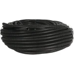 Tub gofrat 750N negru 20mm Gewiss