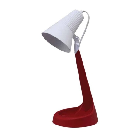 Lampă de masă rosie IP20 E14 Lumineco