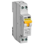 INTRERUPATOR AUTOMAT DIF. AVDT32ML 1P 10A 10MA CURBA C IEK