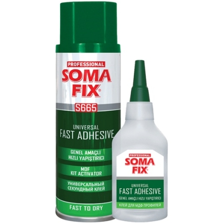 ADEZIV BICOMPONENT 400ml ACTIVATOR 100g SOMAFIX