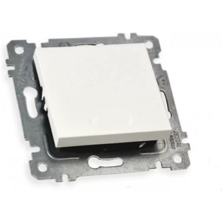 Întrerupător unitar incorporabil alb 10A 220V rita Mutlusan